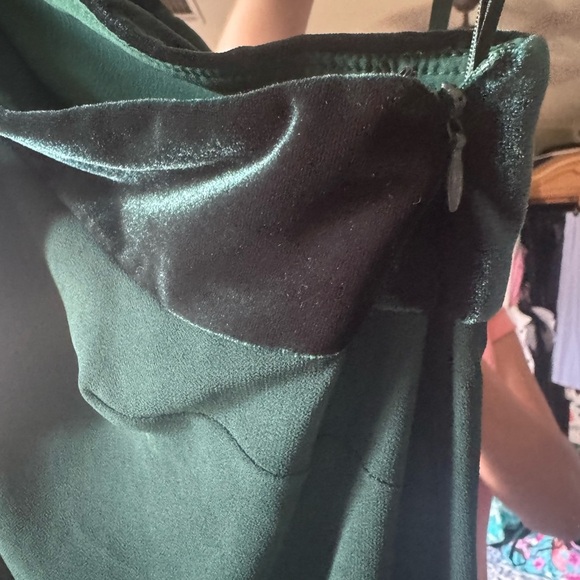 Ralph Lauren One Shoulder Green Dress - Picture 6 of 9